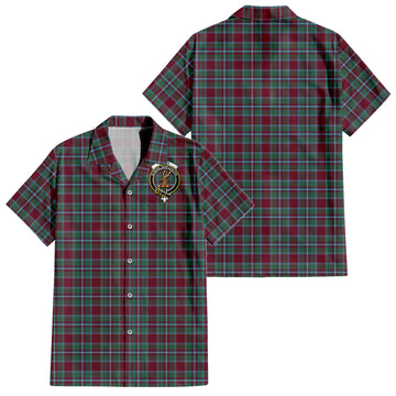 Spence (Spens) Tartan Hawaiian Shirt with Family Crest