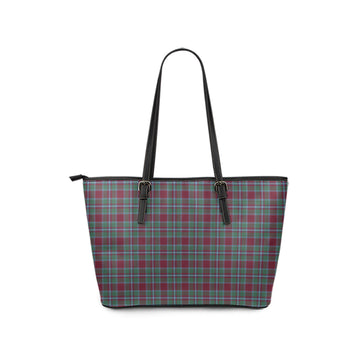 Spence (Spens) Tartan Leather Tote Bag