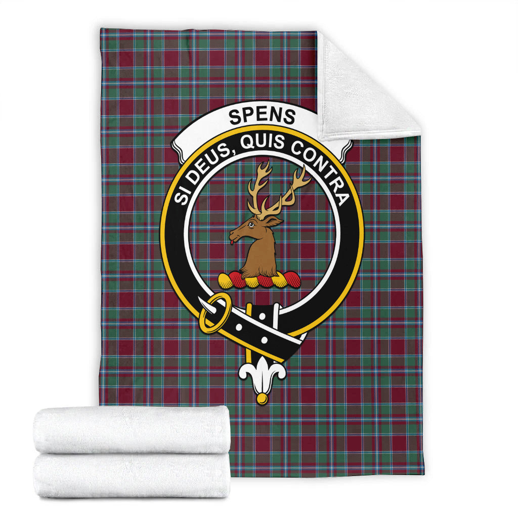 spens-spence-tartab-blanket-with-family-crest
