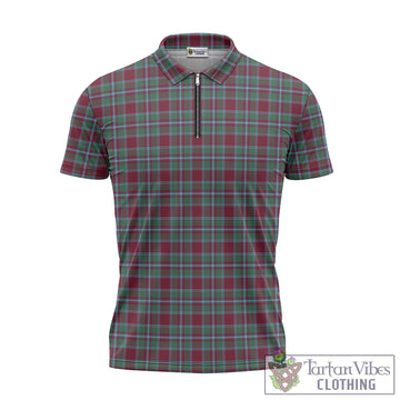 Spence (Spens) Tartan Zipper Polo Shirt - Tartan Vibes Clothing