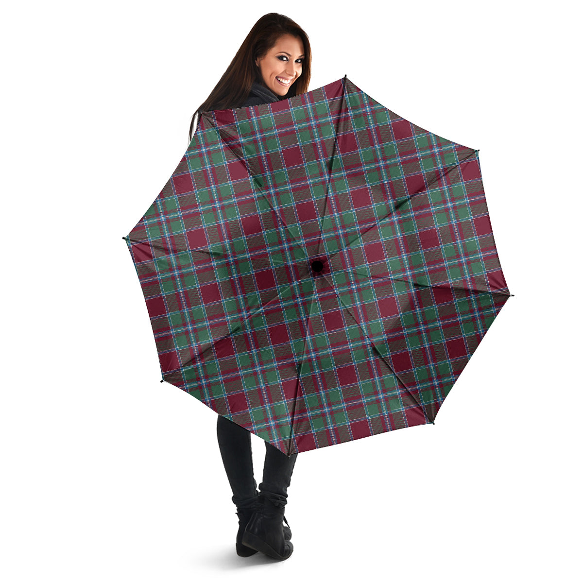 Spence (Spens) Tartan Umbrella - Tartan Vibes Clothing