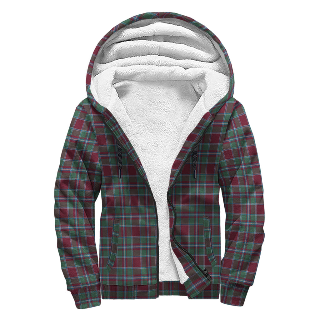 spens-spence-tartan-sherpa-hoodie-with-family-crest
