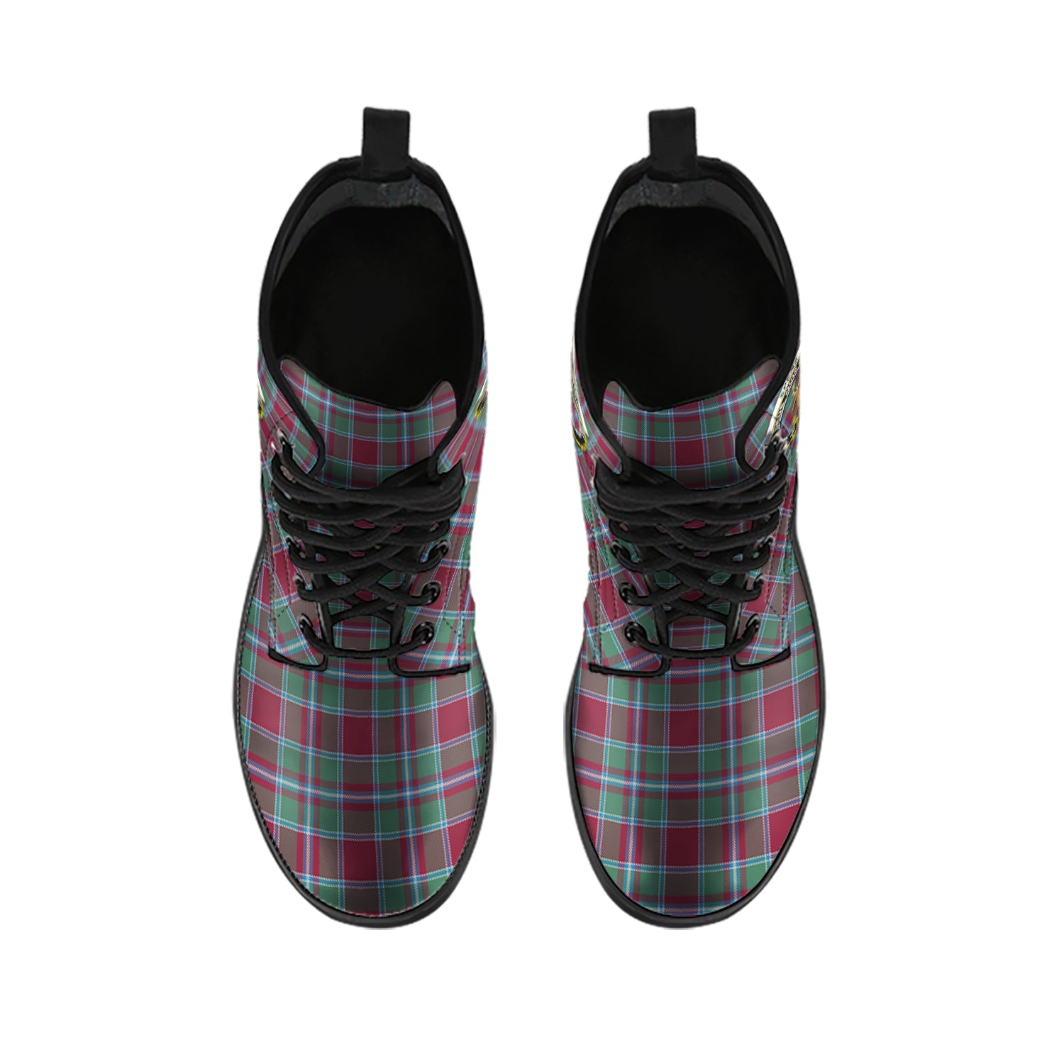 spens-spence-tartan-leather-boots-with-family-crest