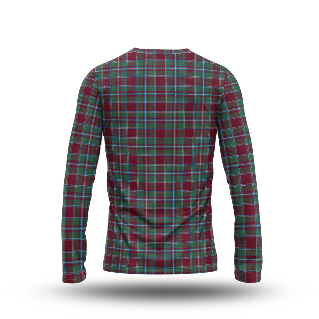 Spence (Spens) Tartan Long Sleeve T-Shirt with Family Crest - Tartan Vibes Clothing