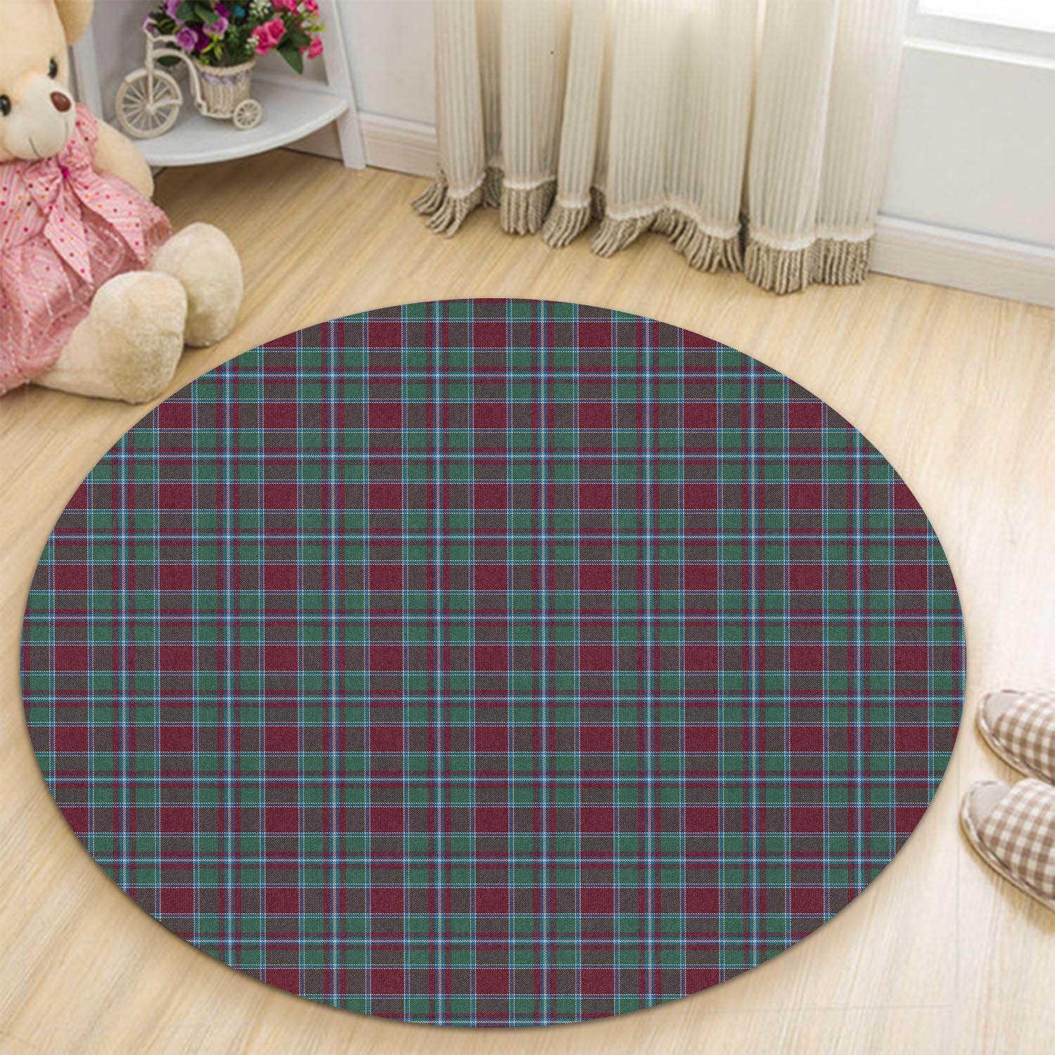 Spence (Spens) Tartan Round Rug - Tartan Vibes Clothing