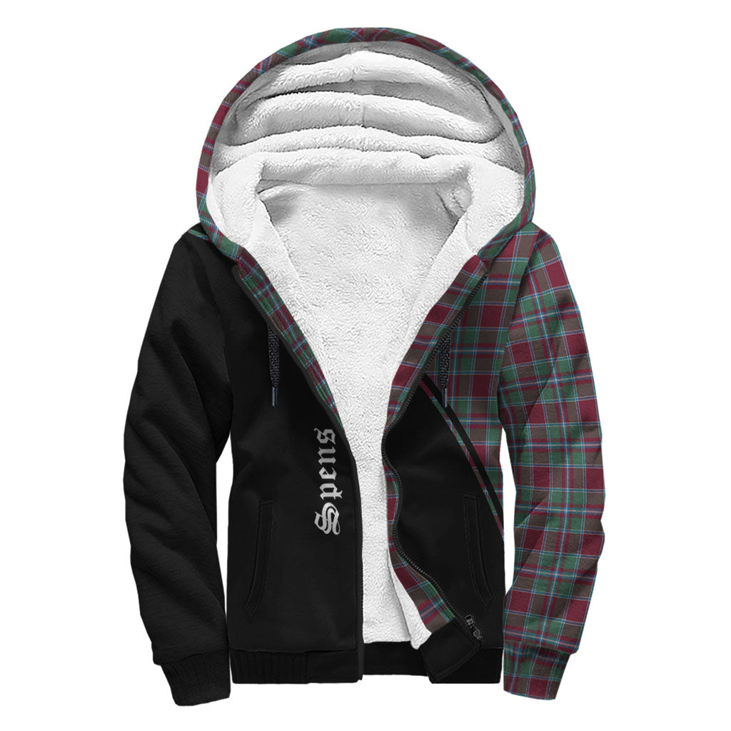 spens-spence-tartan-sherpa-hoodie-with-family-crest-curve-style
