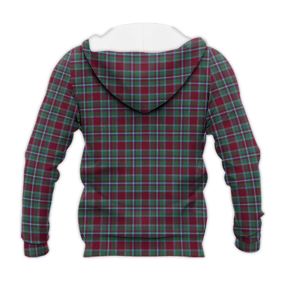 Spence (Spens) Tartan Knitted Hoodie with Family Crest - Tartan Vibes Clothing