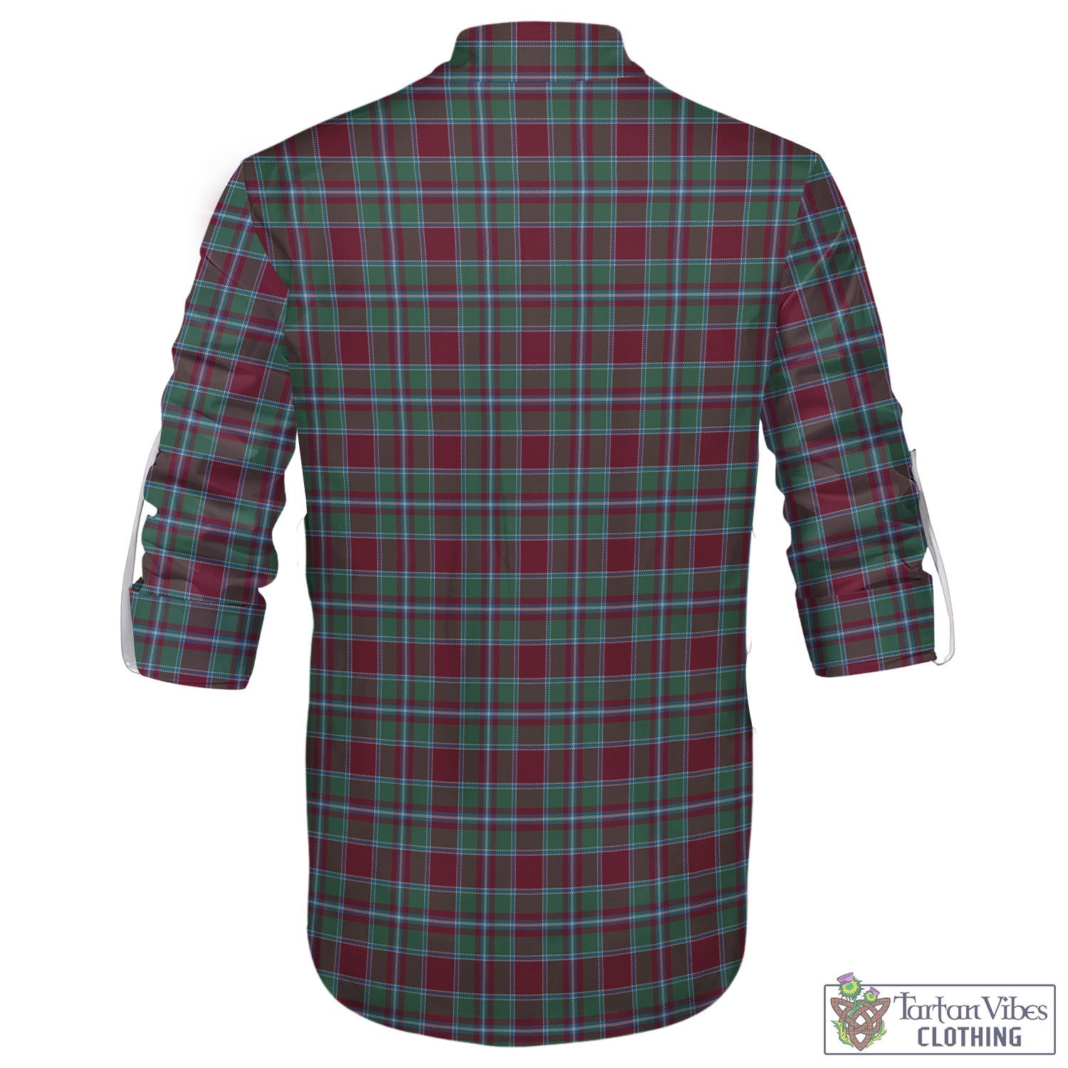 Spence (Spens) Tartan Men's Scottish Traditional Jacobite Ghillie Kilt Shirt - Tartan Vibes Clothing