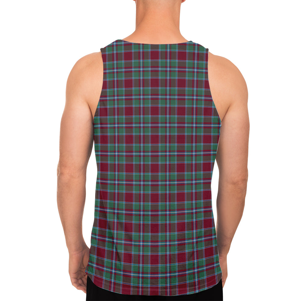 Spence (Spens) Tartan Mens Tank Top with Family Crest - Tartan Vibes Clothing
