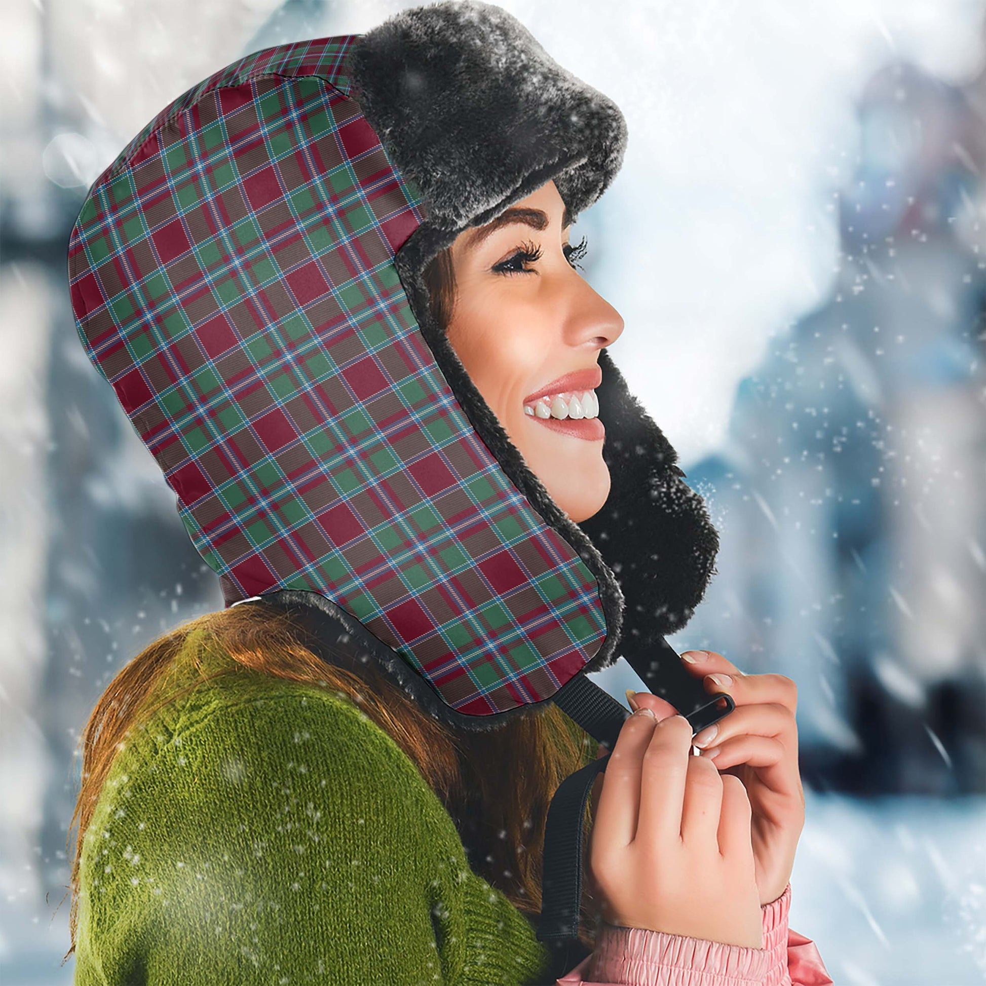 Spence (Spens) Tartan Winter Trapper Hat - Tartan Vibes Clothing