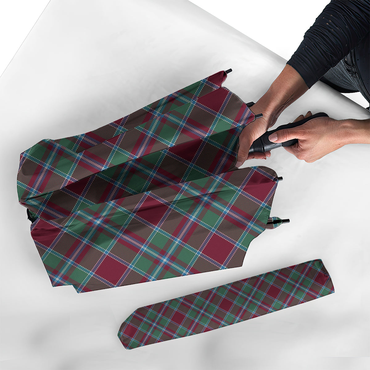 Spence (Spens) Tartan Umbrella - Tartan Vibes Clothing