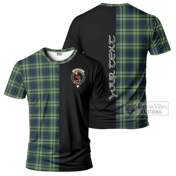 Spottiswood Tartan T-Shirt with Family Crest and Half Of Me Style Kid's Shirt - Tartan Vibes Clothing