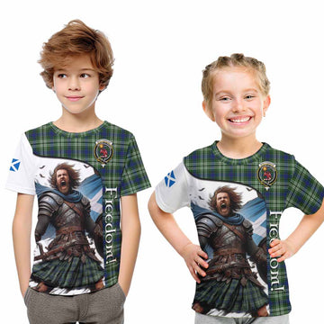 Spottiswood Crest Tartan Kid T-Shirt Inspired by the Freedom of Scottish Warrior Youth XL Size14 - Tartan Vibes Clothing