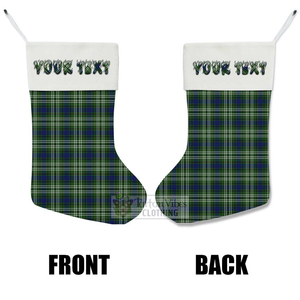 Spottiswood Tartan Christmas Stocking with Personalized Text - Tartan Vibes Clothing
