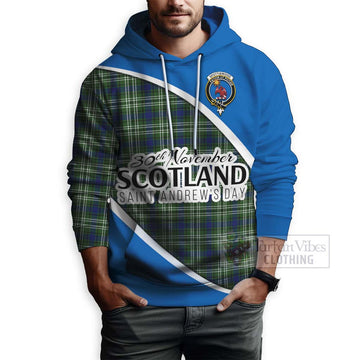 Spottiswood Family Crest Tartan Hoodie Celebrate Saint Andrew's Day in Style - Tartan Vibes Clothing