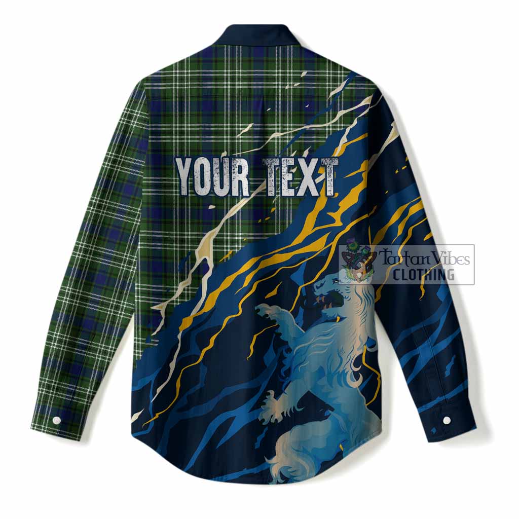 Spottiswood Scotland Tartan Women Casual Shirt WC2026 Football - We'll Be Coming
