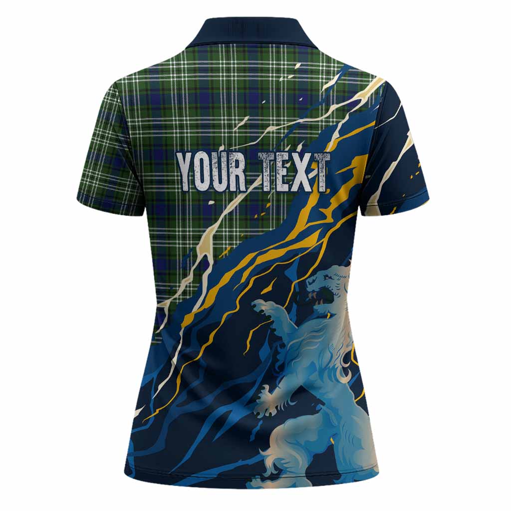 Spottiswood Scotland Tartan Women Polo Shirt WC2026 Football - We'll Be Coming