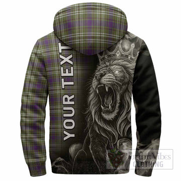 Spottiswood Tartan Sherpa Hoodie Roaring Lion Heritage