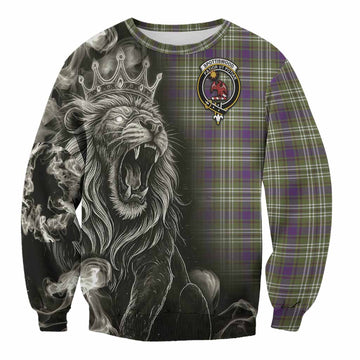 Spottiswood Tartan Sweatshirt Roaring Lion Heritage