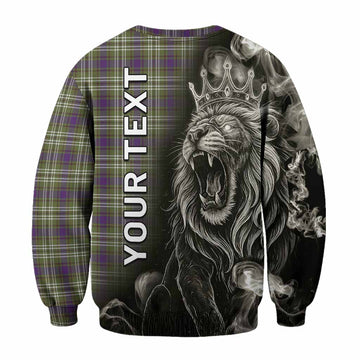 Spottiswood Tartan Sweatshirt Roaring Lion Heritage