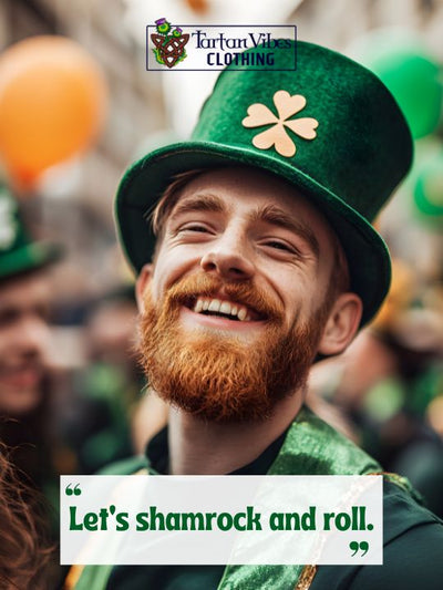 St. Patrick's Day Jokes - shamrock and roll