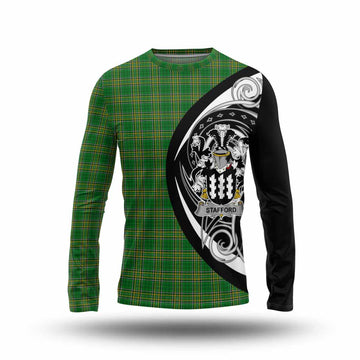 Stafford Irish Clan Long Sleeve T-Shirt Celtic Circle Style Unisex - Tartan Vibes Clothing