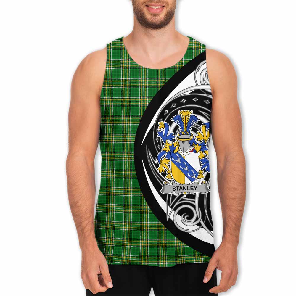 Stanley Irish Clan Men's Tank Top Celtic Circle Style Men - Tartan Vibes Clothing