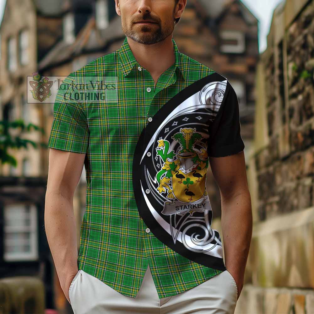 Starkey Irish Clan Hawaiian Shirt Celtic Circle Style - Tartan Vibes Clothing