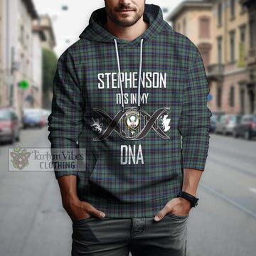 Stephenson (Stevenson) Tartan Hoodie with Family Crest DNA In Me Style Pullover Hoodie - Tartan Vibes Clothing