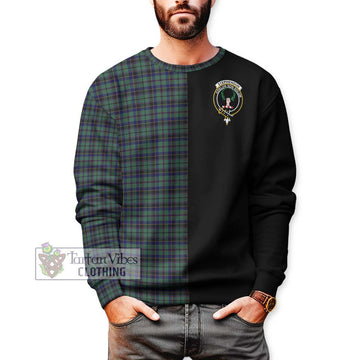 Stephenson (Stevenson) Tartan Sweatshirt with Family Crest and Half Of Me Style Unisex - Tartan Vibes Clothing