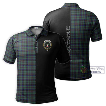 Stephenson (Stevenson) Tartan Polo Shirt with Family Crest and Half Of Me Style Kid - Tartan Vibes Clothing