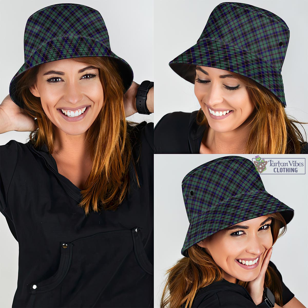 Stephenson (Stevenson) Tartan Bucket Hat Bucket Hat One Size - Tartan Vibes Clothing