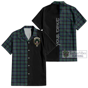 Stephenson (Stevenson) Tartan Hawaiian Shirt with Family Crest and Half Of Me Style Kid - Tartan Vibes Clothing