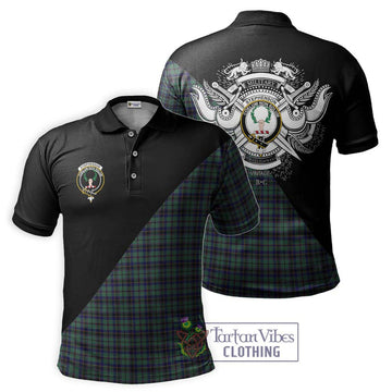 Stephenson (Stevenson) Tartan Polo Shirt with Family Crest and Military Logo Style Kid - Tartan Vibes Clothing