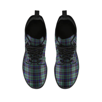 Stephenson (Stevenson) Tartan Leather Boots