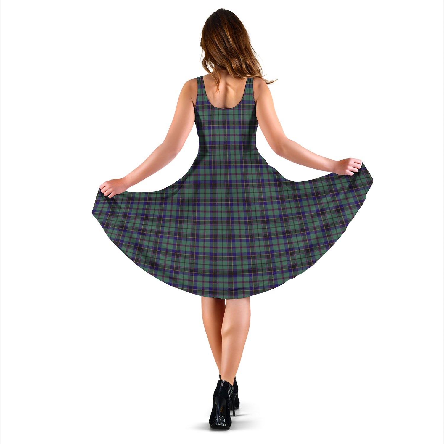 stephenson-tartan-sleeveless-midi-womens-dress