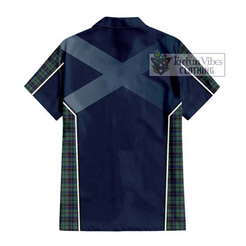 Stephenson (Stevenson) Tartan Hawaiian Shirt with Family Crest and Lion Rampant Vibes Sport Style - Tartan Vibes Clothing