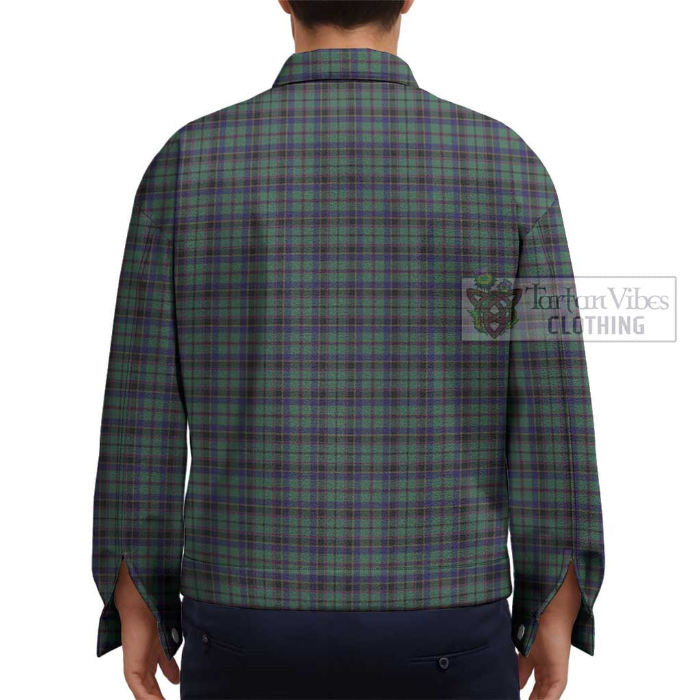 Stephenson (Stevenson) Tartan Unisex Lapel Cotton Jacket - Tartan Vibes Clothing