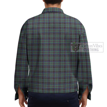 Stephenson (Stevenson) Tartan Unisex Lapel Cotton Jacket - Tartan Vibes Clothing