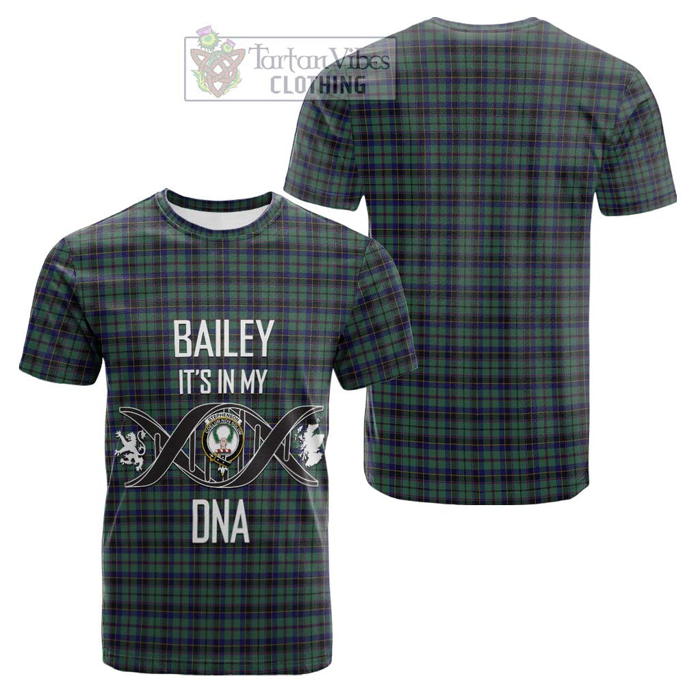 Tartan Vibes Clothing Stephenson Tartan Cotton T-shirt with Family Crest DNA In Me Style