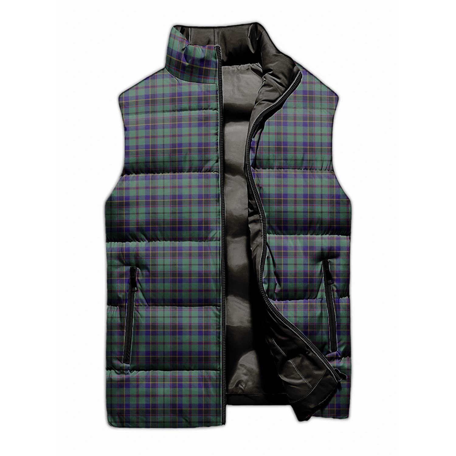 Stephenson Tartan Sleeveless Puffer Jacket - Tartanvibesclothing