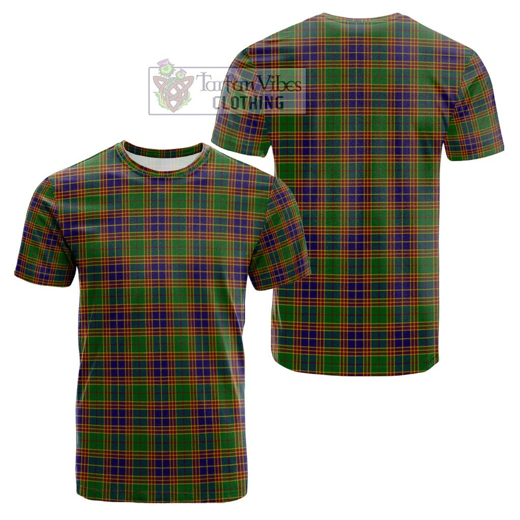 Stephenson Old Tartan Cotton T-Shirt Kid's Shirt - Tartanvibesclothing Shop