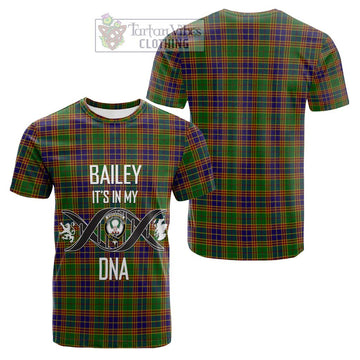 Tartan Vibes Clothing Stephenson Old Tartan Cotton T-shirt with Family Crest DNA In Me Style