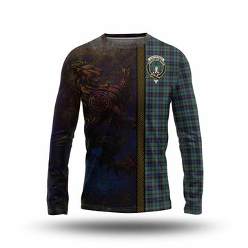 Stephenson (Stevenson) Tartan Family Crest Long Sleeve T-Shirt Alba Gu Brath Be Brave Lion Ancient Style Unisex - Tartan Vibes Clothing