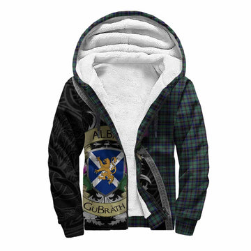 Stephenson (Stevenson) Tartan Family Crest Sherpa Hoodie Lion Rampant Royal Thistle Shield Celtic Inspired Unisex S - Tartan Vibes Clothing