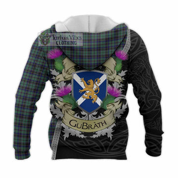 Stephenson (Stevenson) Tartan Family Crest Knitted Hoodie Lion Rampant Royal Thistle Shield Celtic Inspired - Tartan Vibes Clothing