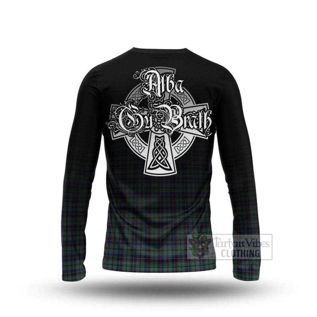 Stephenson (Stevenson) Tartan Long Sleeve T-Shirt Featuring Alba Gu Brath Family Crest Celtic Inspired - Tartan Vibes Clothing