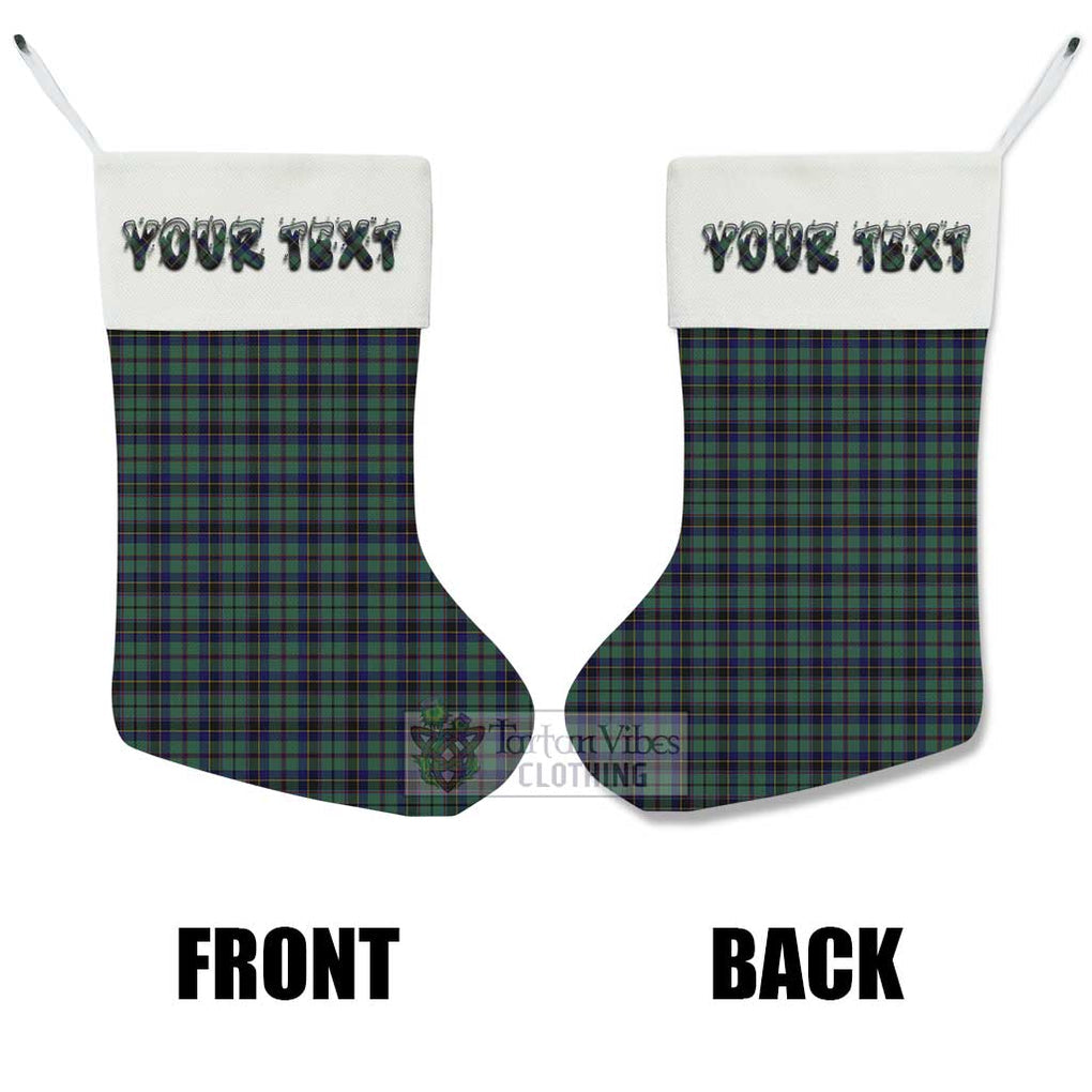 Stephenson (Stevenson) Tartan Christmas Stocking with Personalized Text - Tartan Vibes Clothing