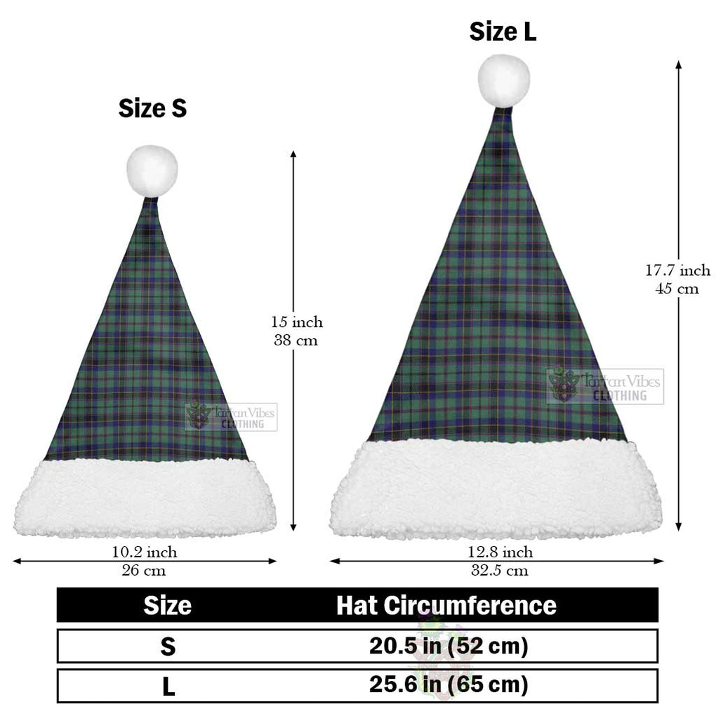 Stephenson (Stevenson) Tartan Christmas Santa Hats Christmas Hat L 25.6in (65cm) - Tartan Vibes Clothing