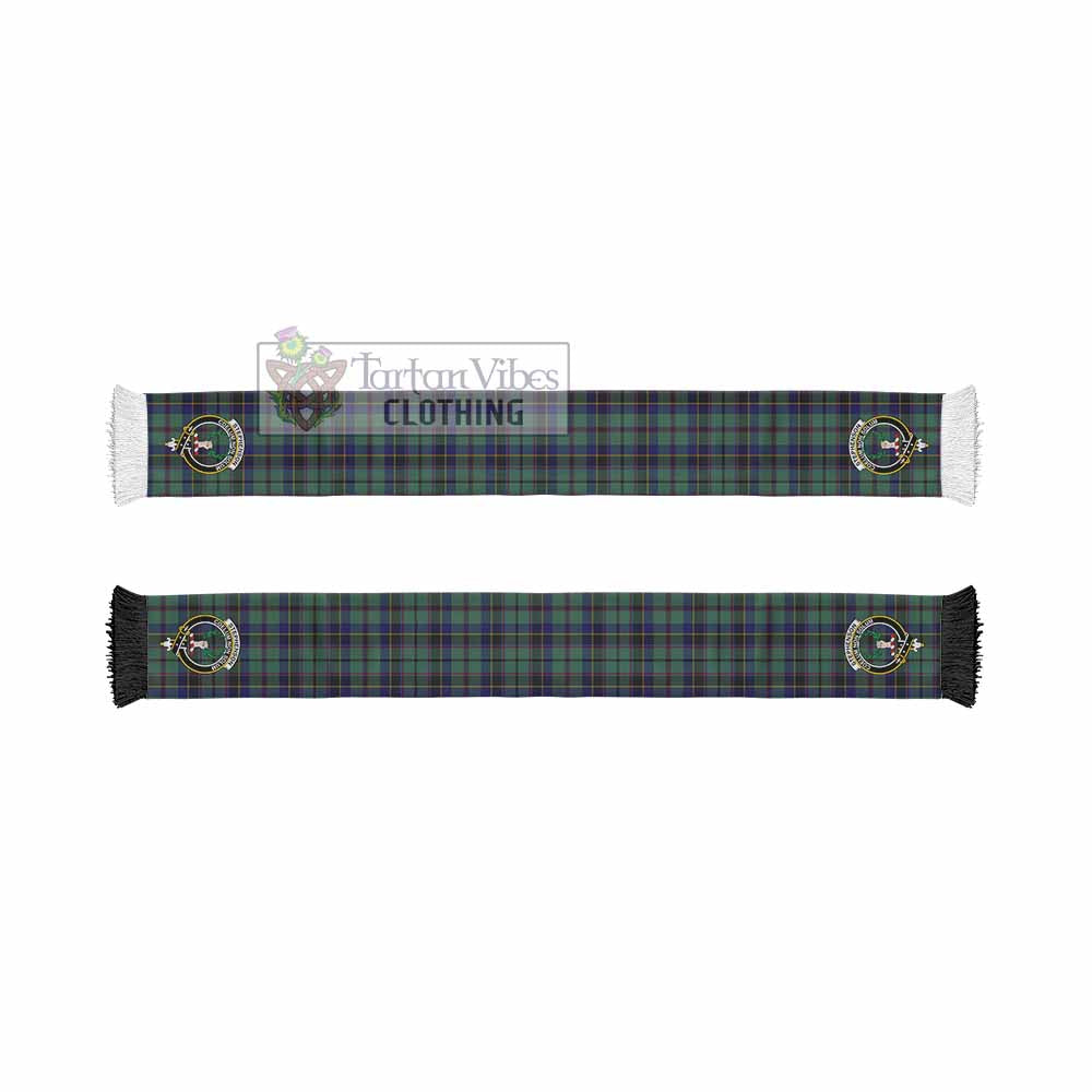 Stephenson (Stevenson) Tartan Ruffneck Scarf with Family Crest - Tartan Vibes Clothing